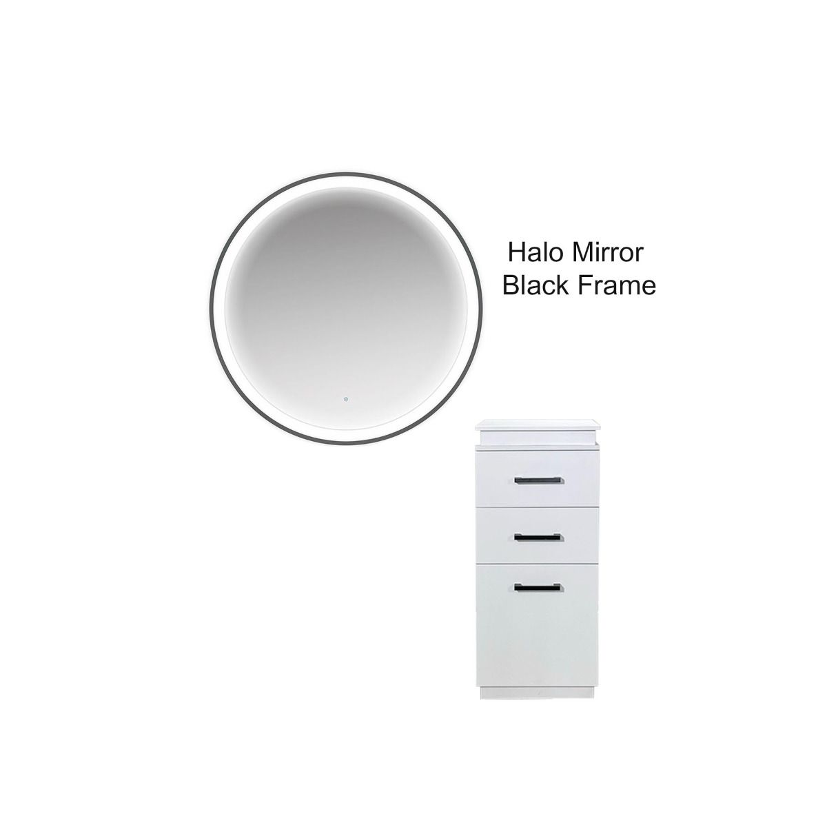 Deco Veronica LED Styling Station - White  