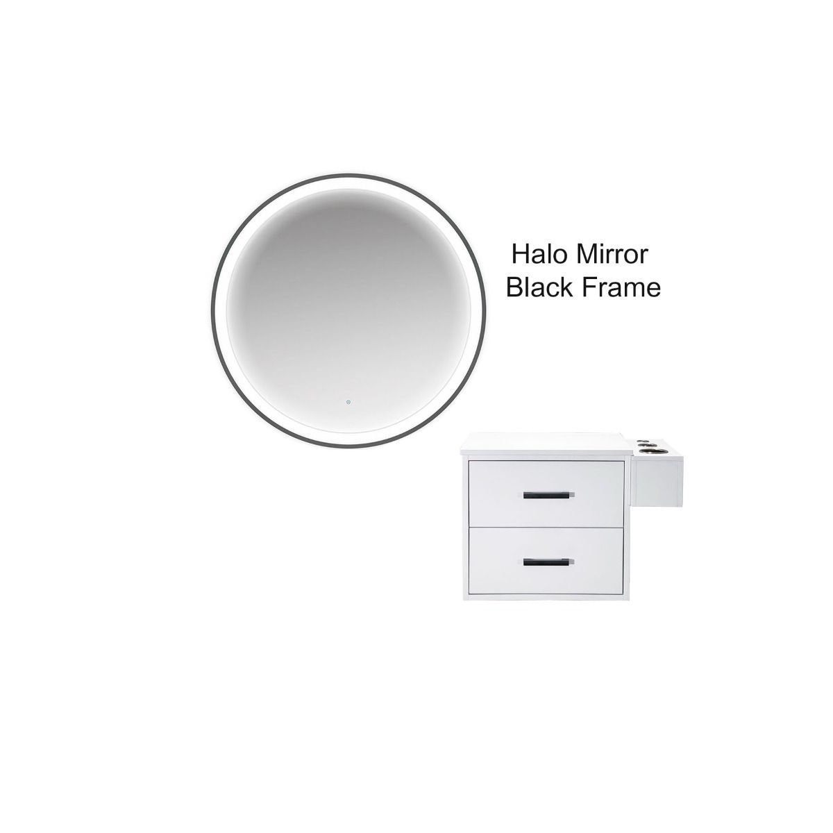 Deco Avida Wall-Mount LED Styling Station