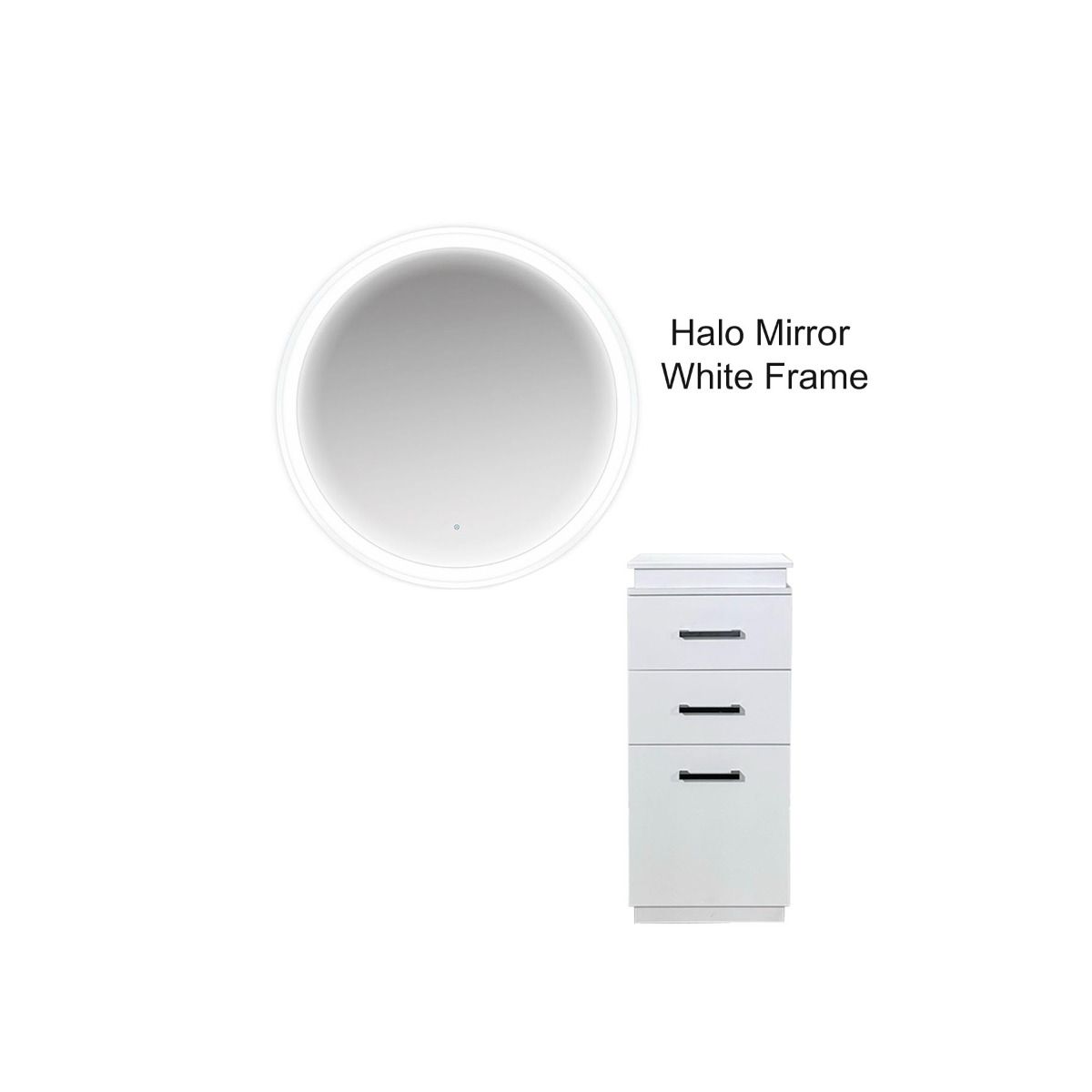 Deco Veronica LED Styling Station - White  