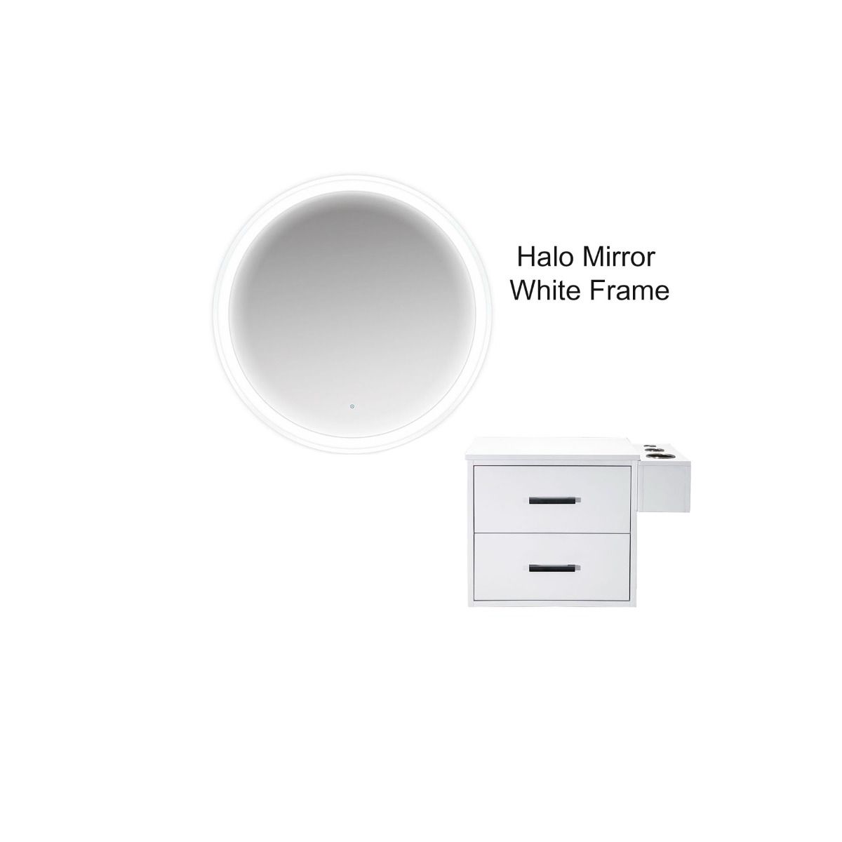 Deco Avida Wall-Mount LED Styling Station