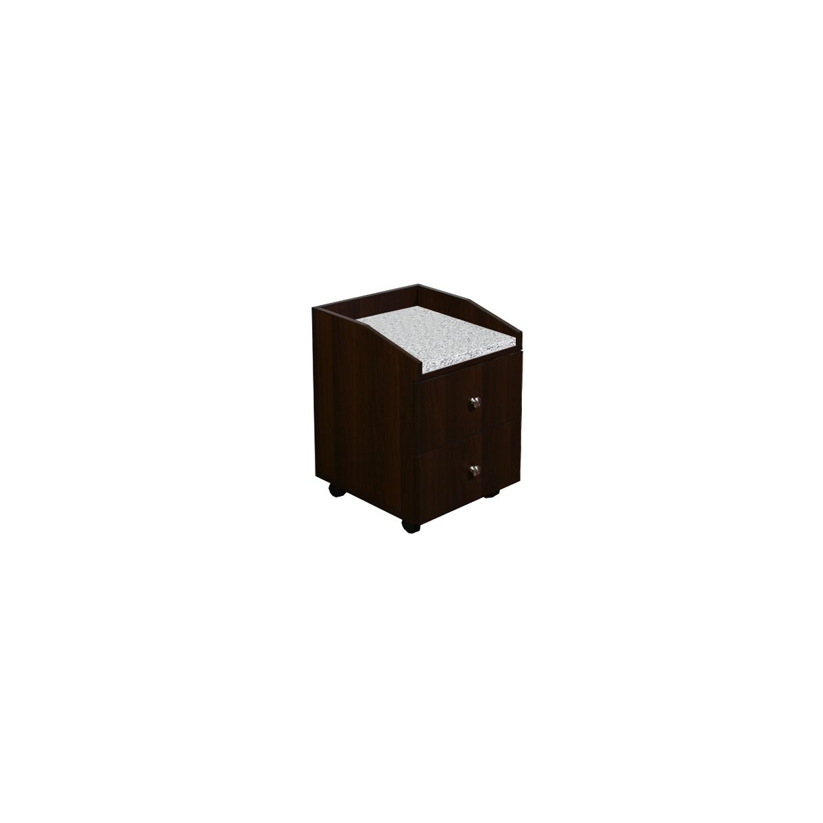 Deco Nina Pedicure Cart - Chocolate