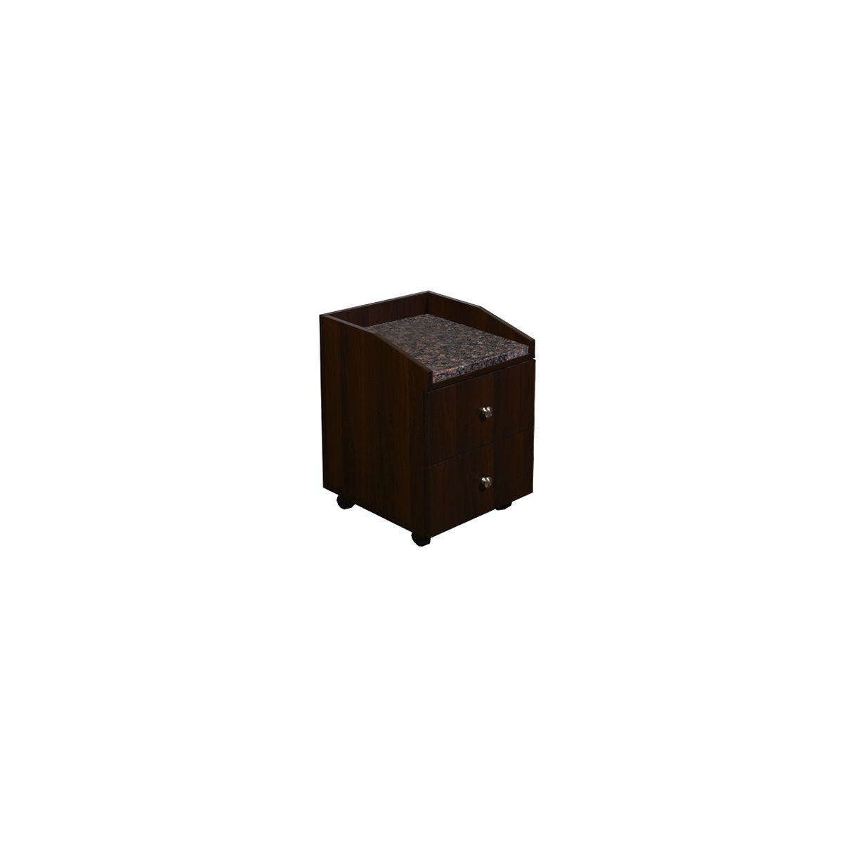 Deco Nina Pedicure Cart - Chocolate