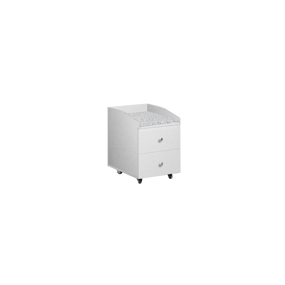 Deco Nina Pedicure Cart - White