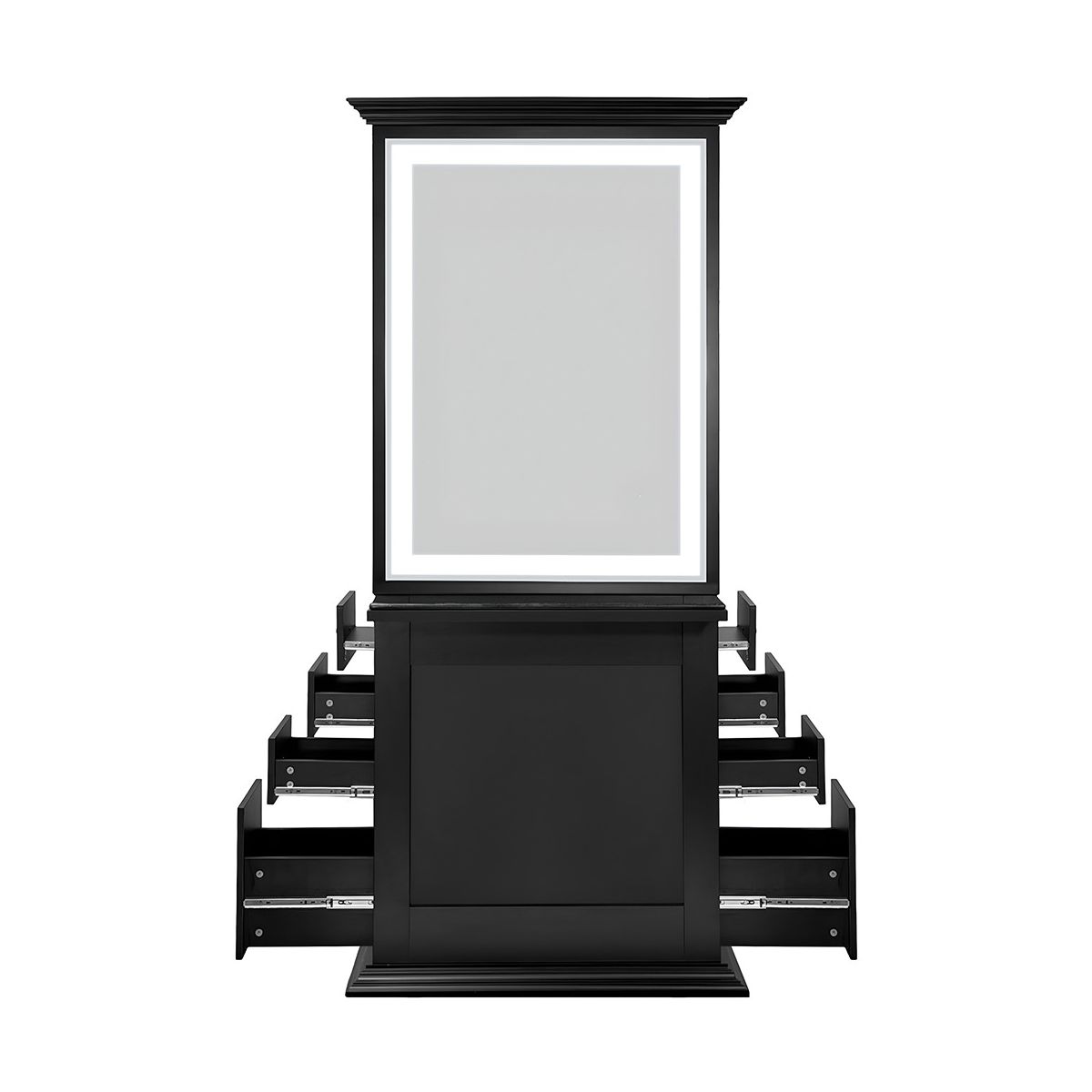 Deco Nottingham LED Double Sided Styling Station - Black