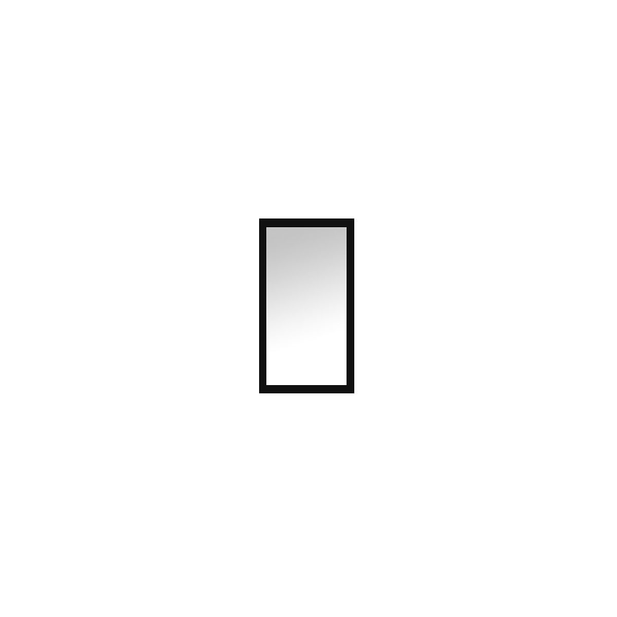 Deco Odyssey Wall Mount Mirror - Black