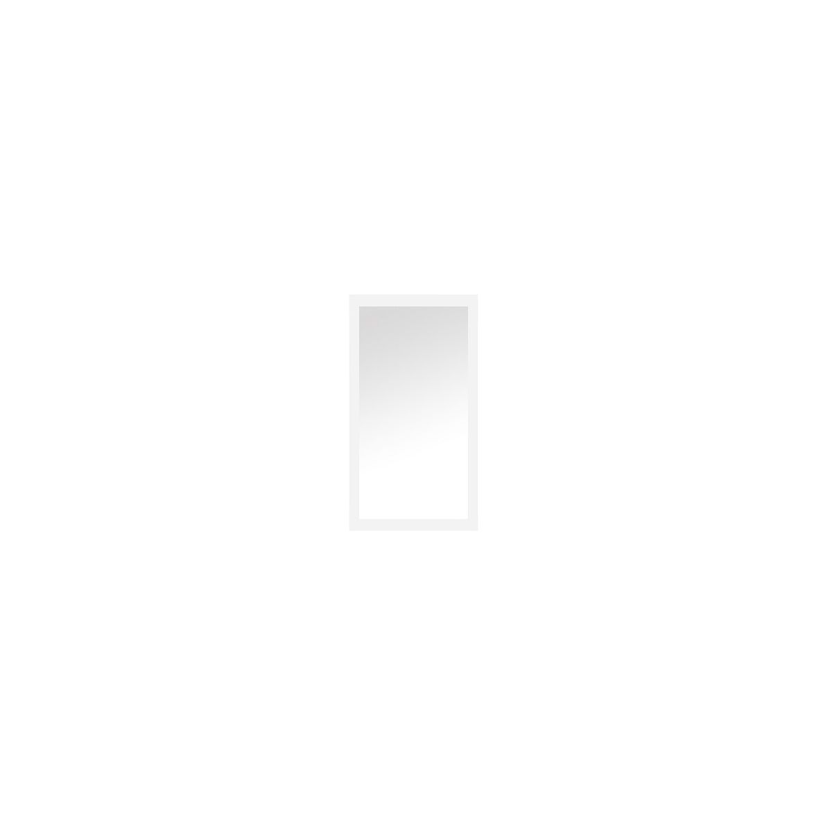 Deco Odyssey Wall Mount Mirror - White