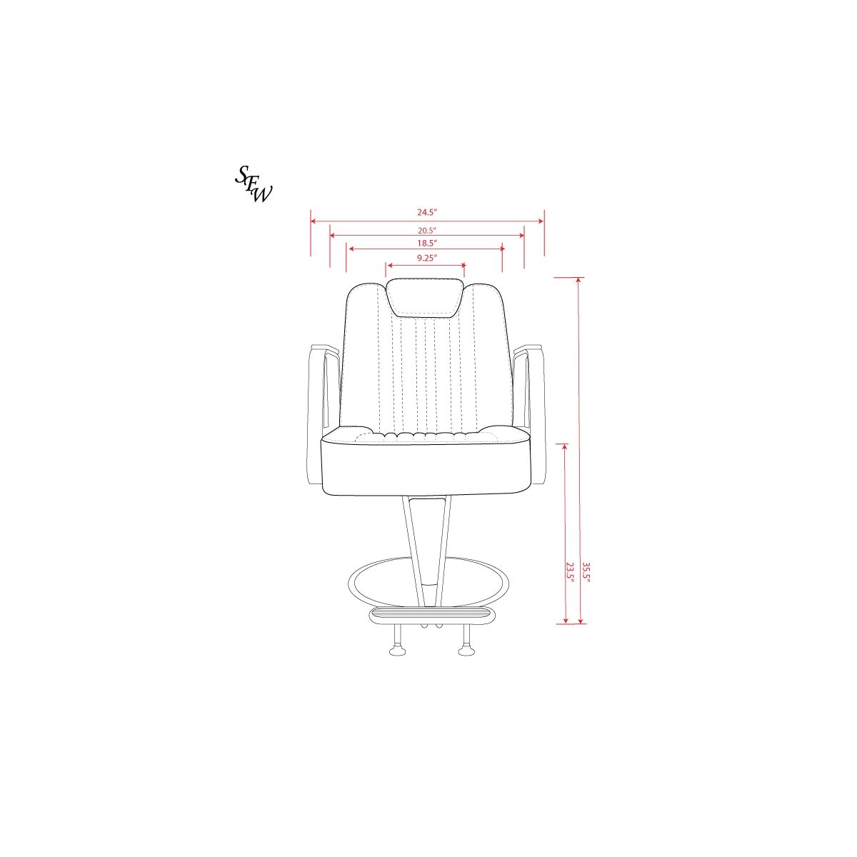 Deco Bailey All Purpose Chair