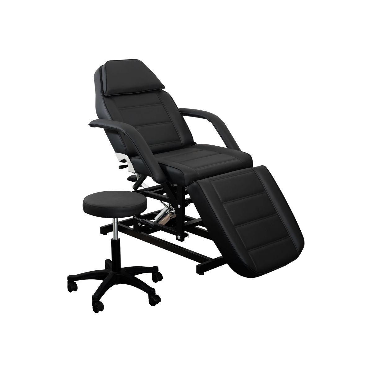 Premium Hydraulic Facial Bed - Black