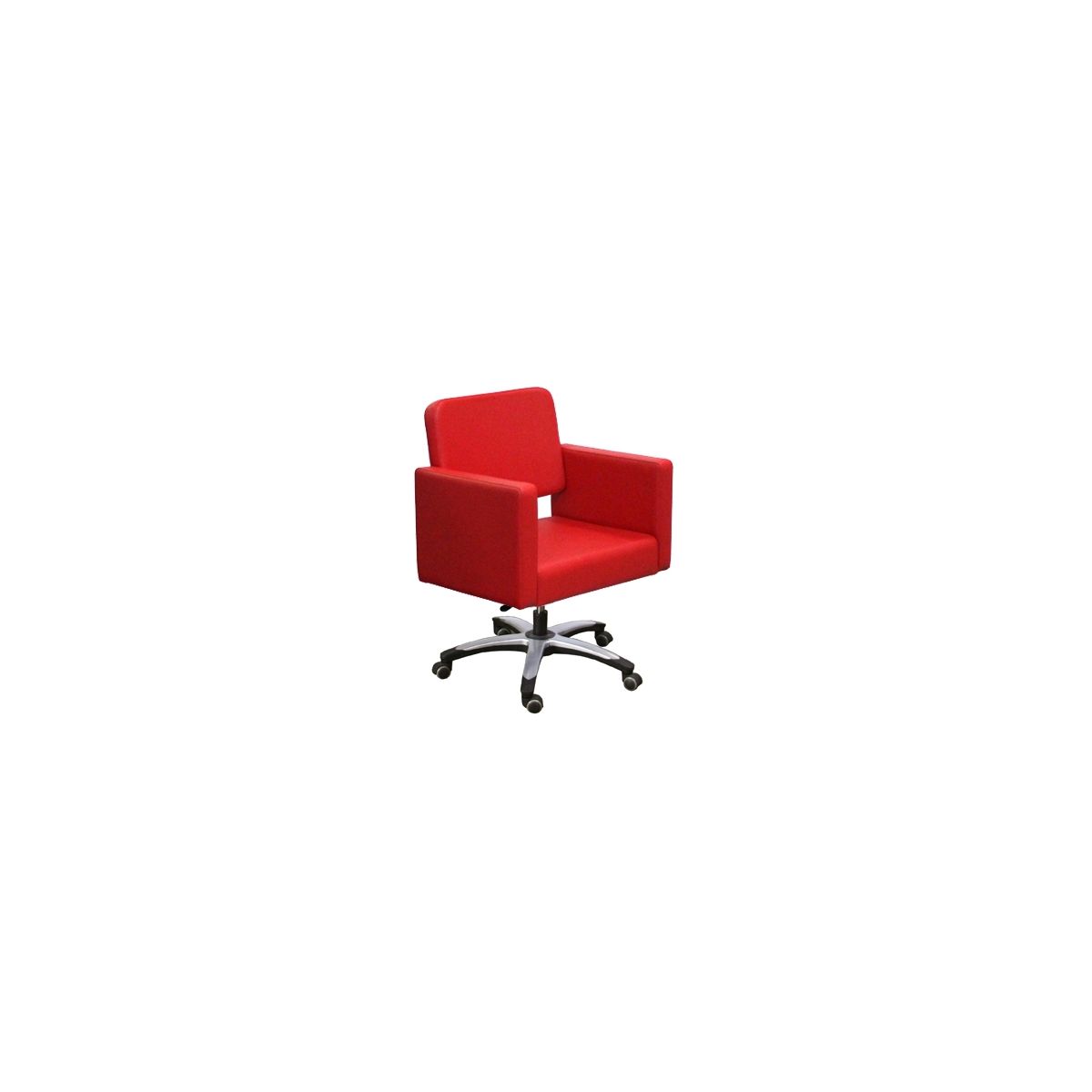 Deco Piazza Customer Chair - Red