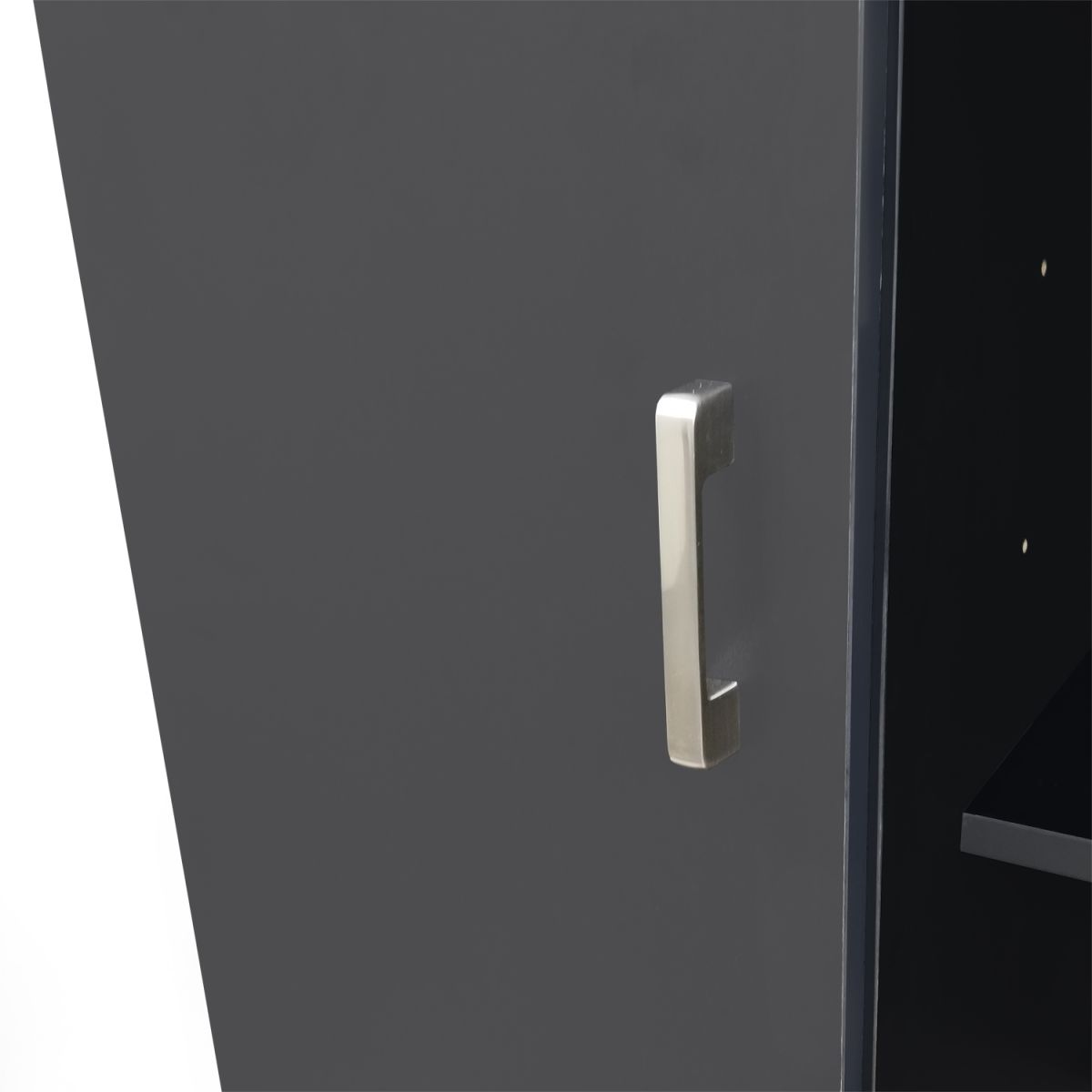 Deco Prism Reception Desk - Black (clearance)