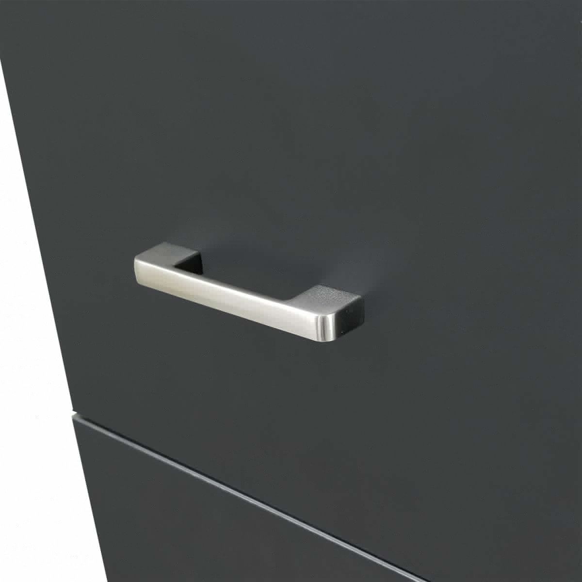 Deco Prism Reception Desk - Black (clearance)