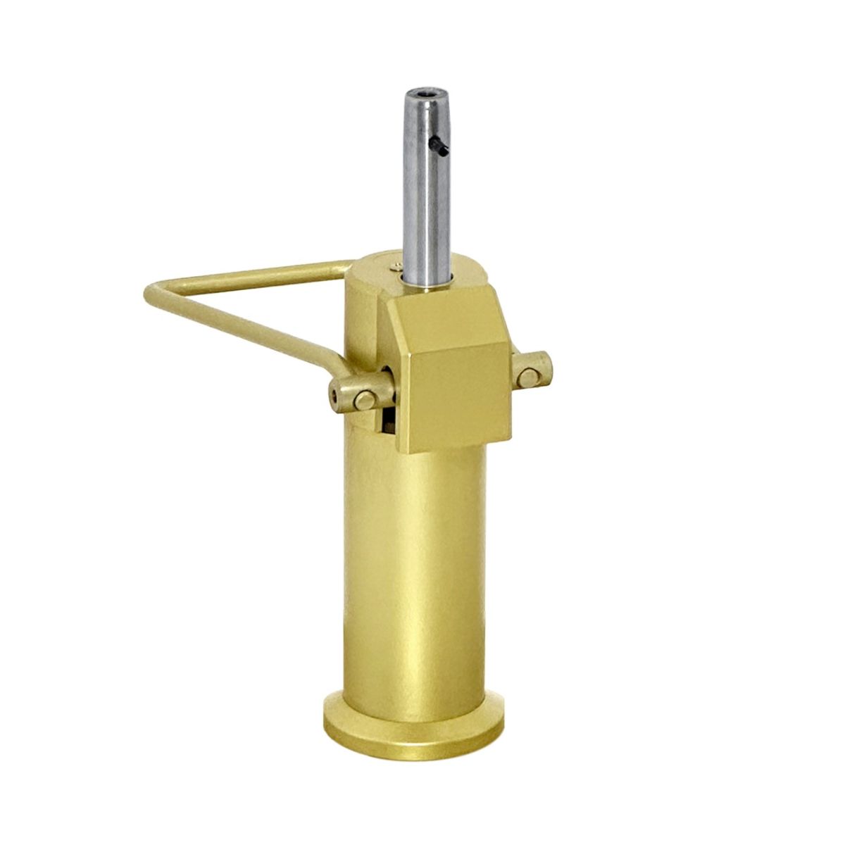 Deco Styling Chair Base With Hydraulic Pump - Satin Gold Round Heavy Duty