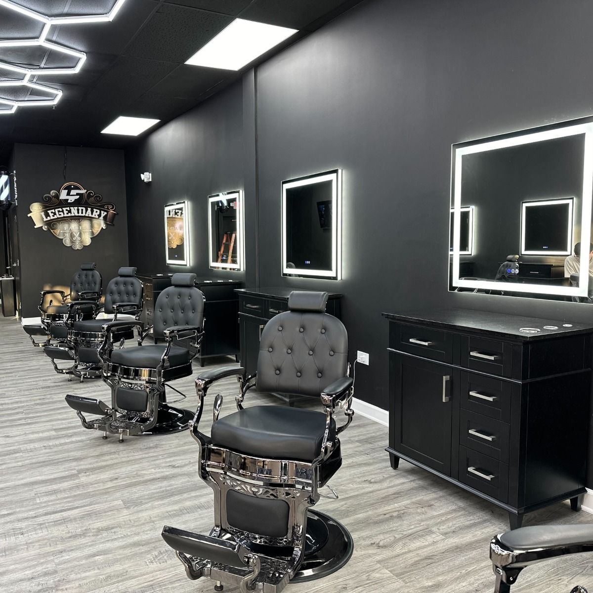 Deco Remington Barber Chair