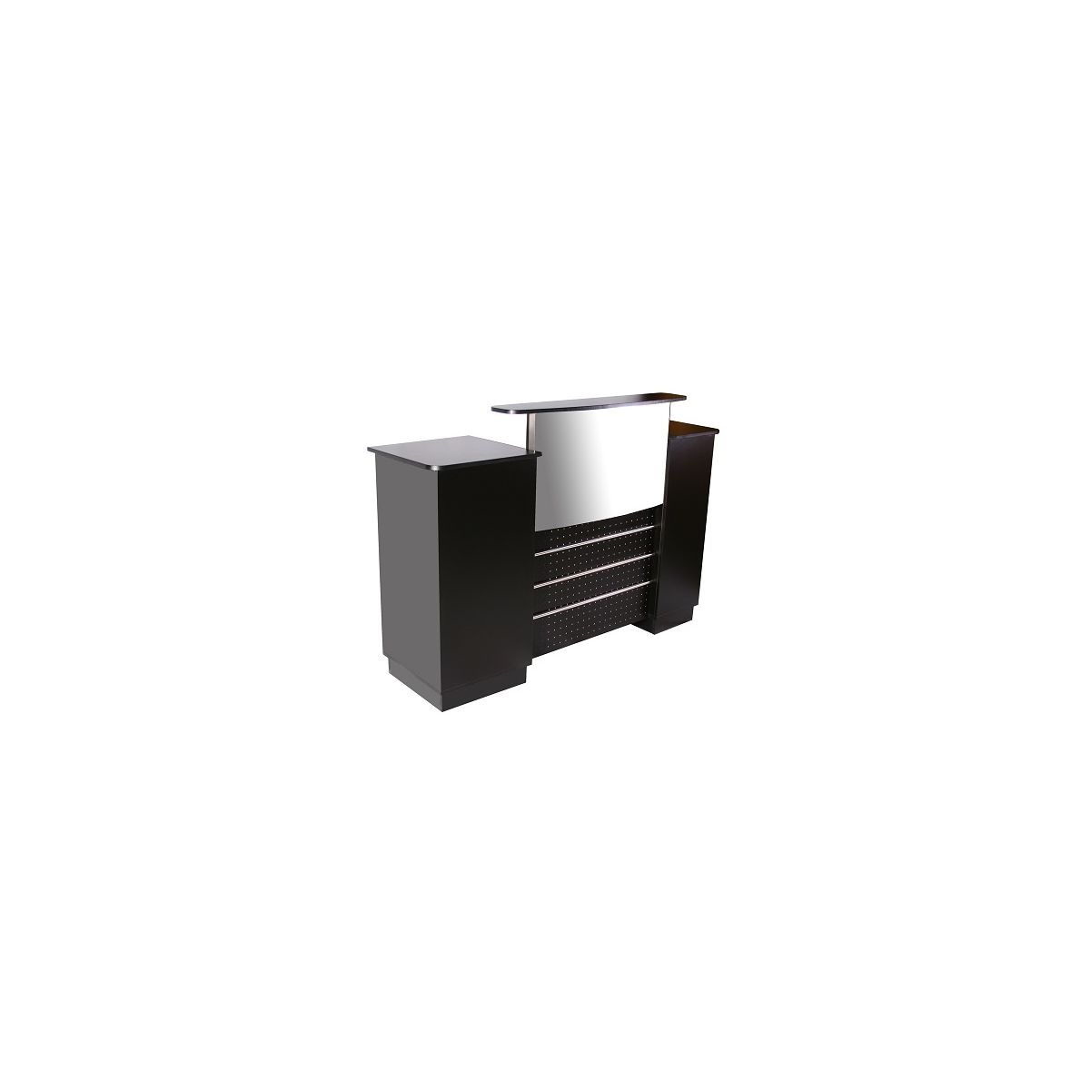 Deco Mandy Reception Desk - Black (clearance)
