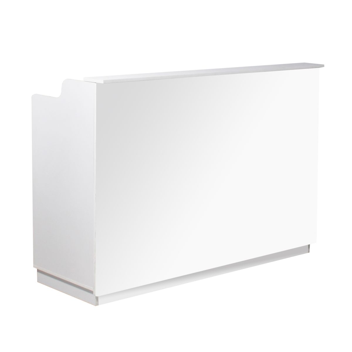 Deco Piazza Reception Desk 60'' - White