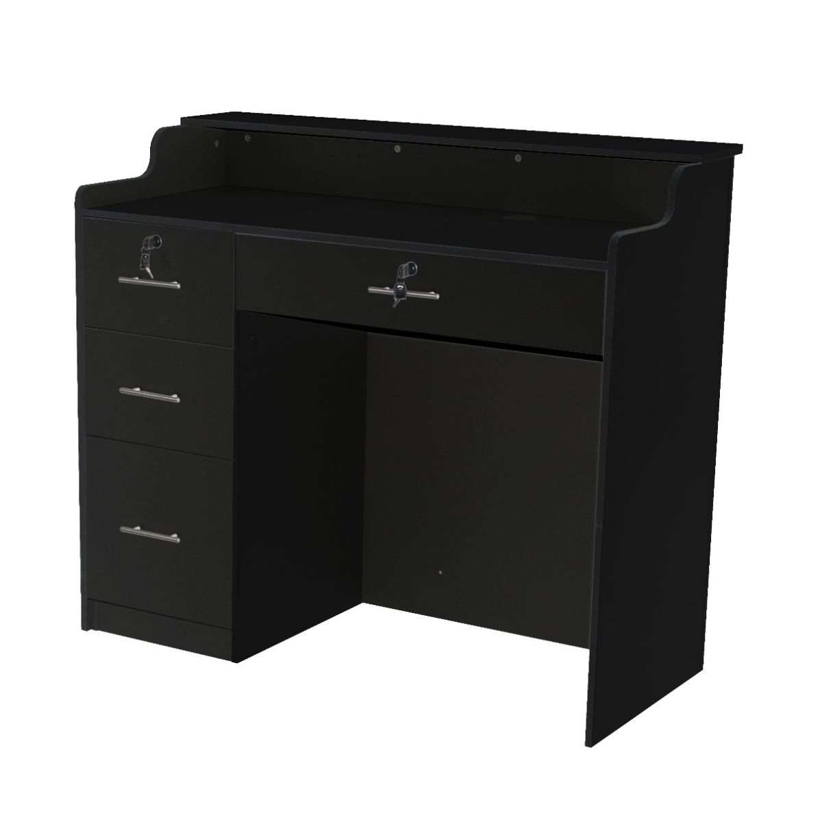 3D LED Reception Desk 48