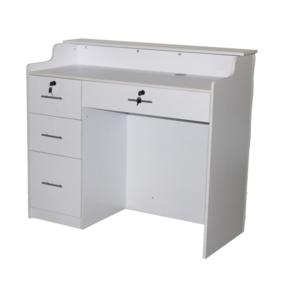 3D LED Reception Desk 48