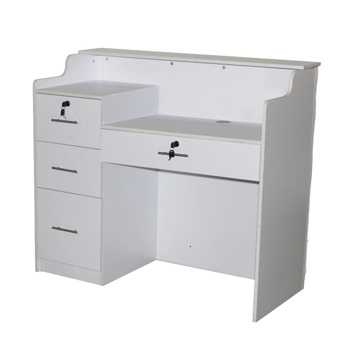 3D LED Reception Desk 48