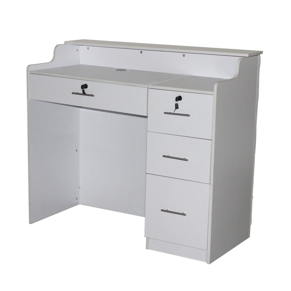3D LED Reception Desk 48