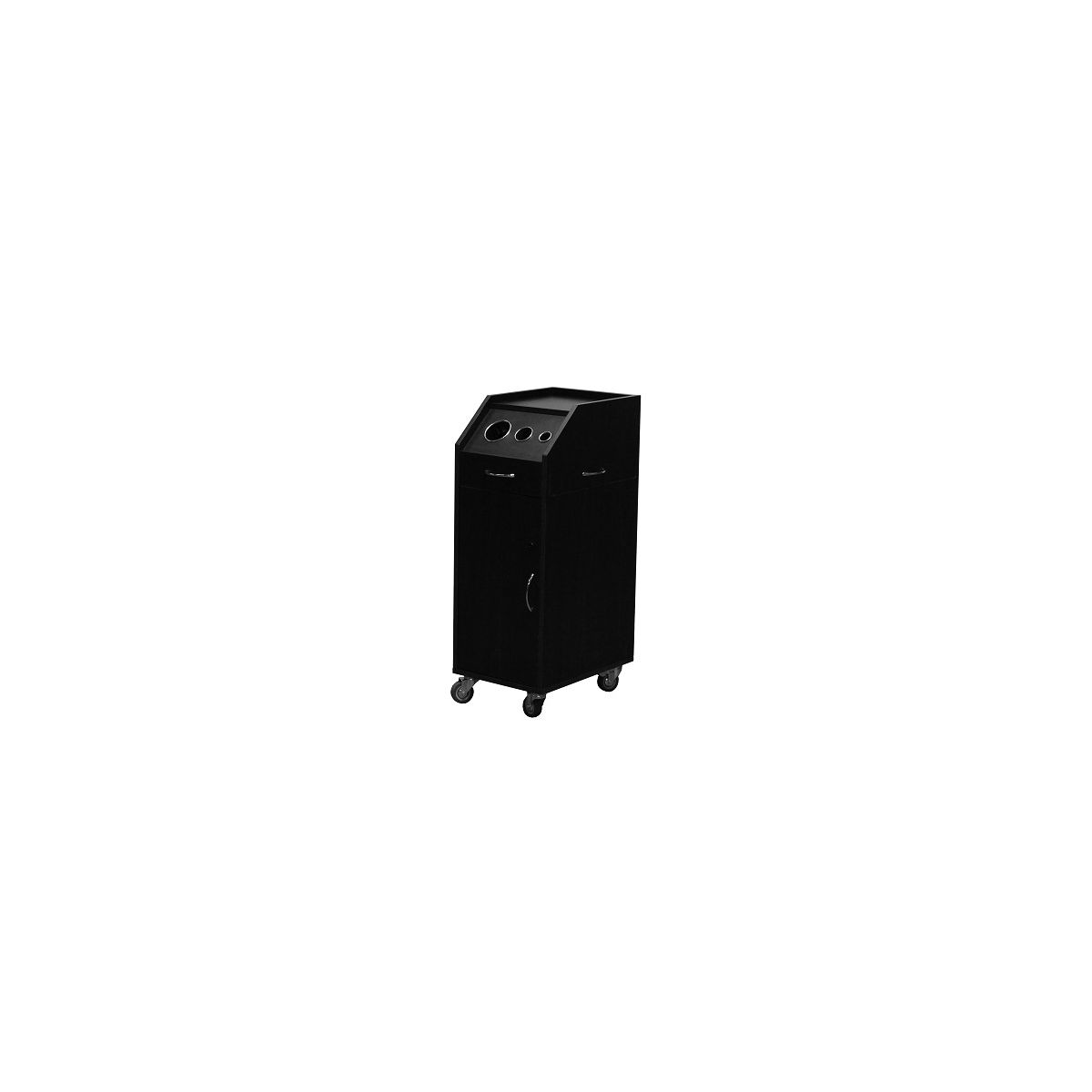 Deco Buchetta Salon Trolley - Black