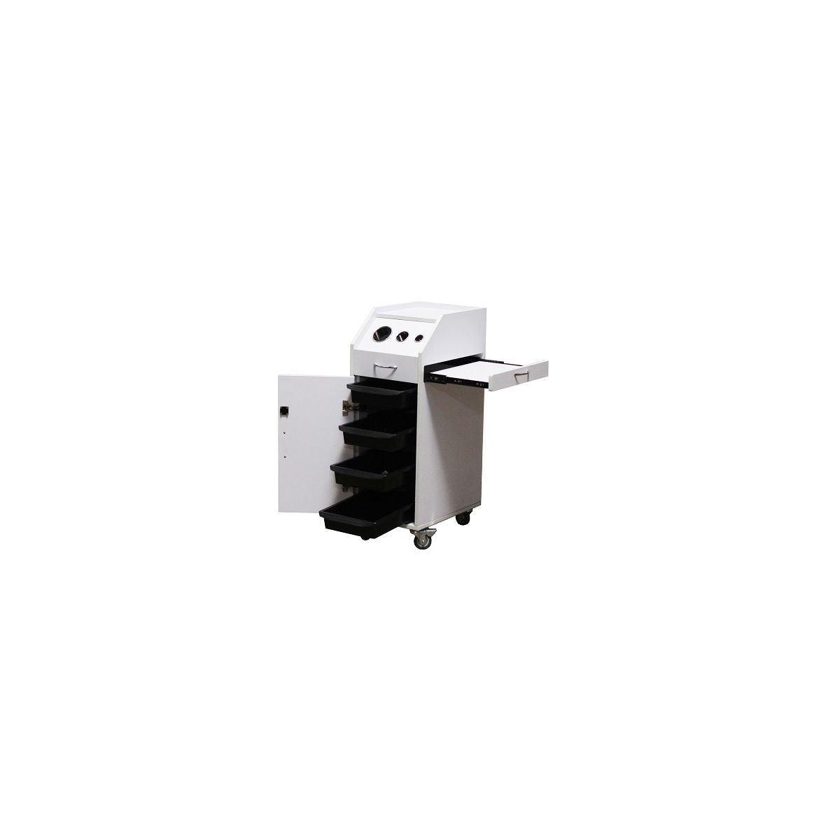 Deco Buchetta Salon Trolley - White