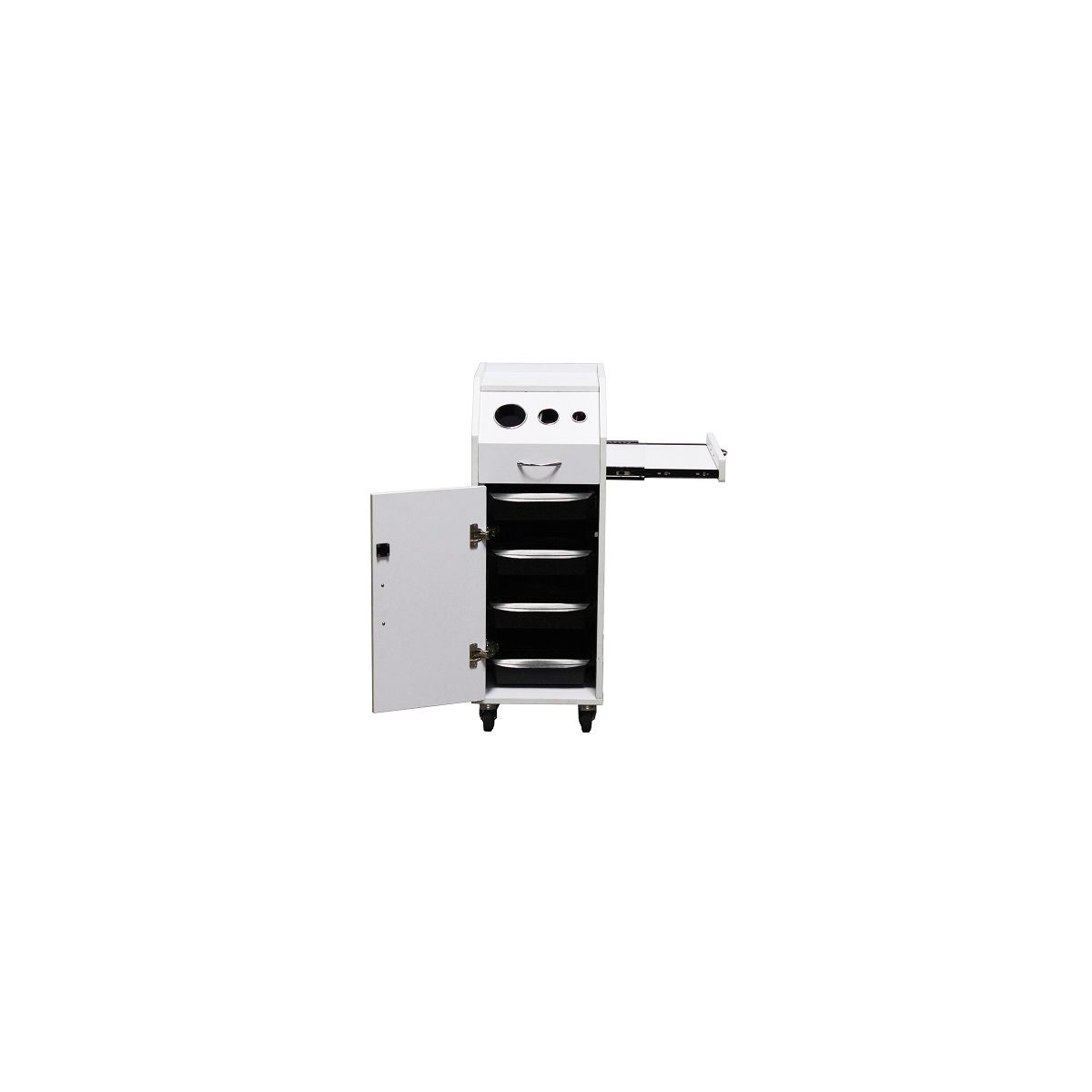 Deco Buchetta Salon Trolley - White