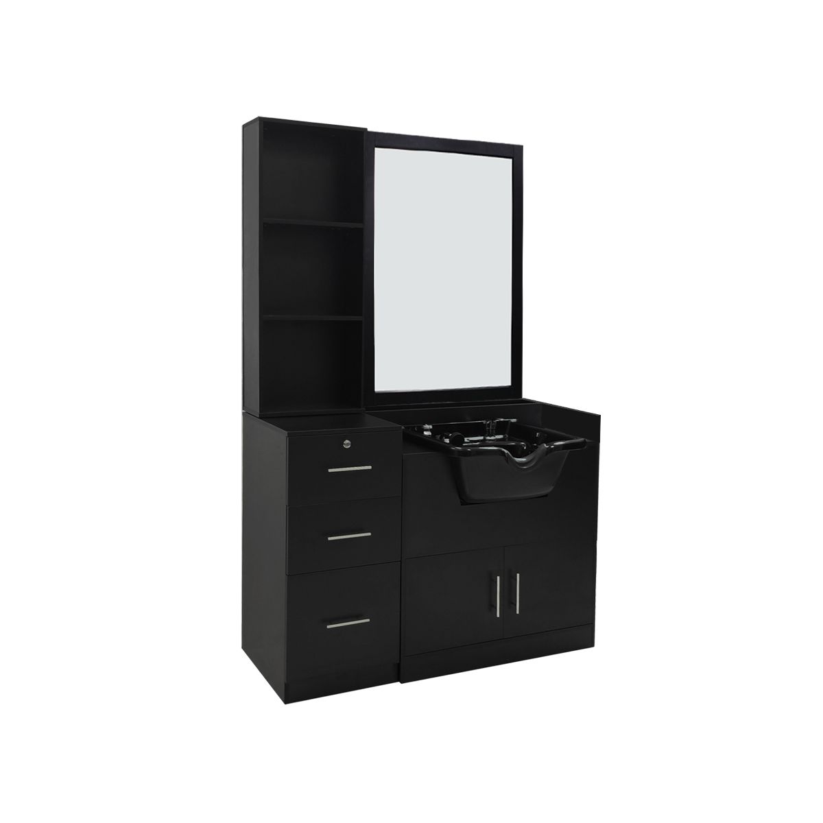 Deco Blake Wet Station Single - Black