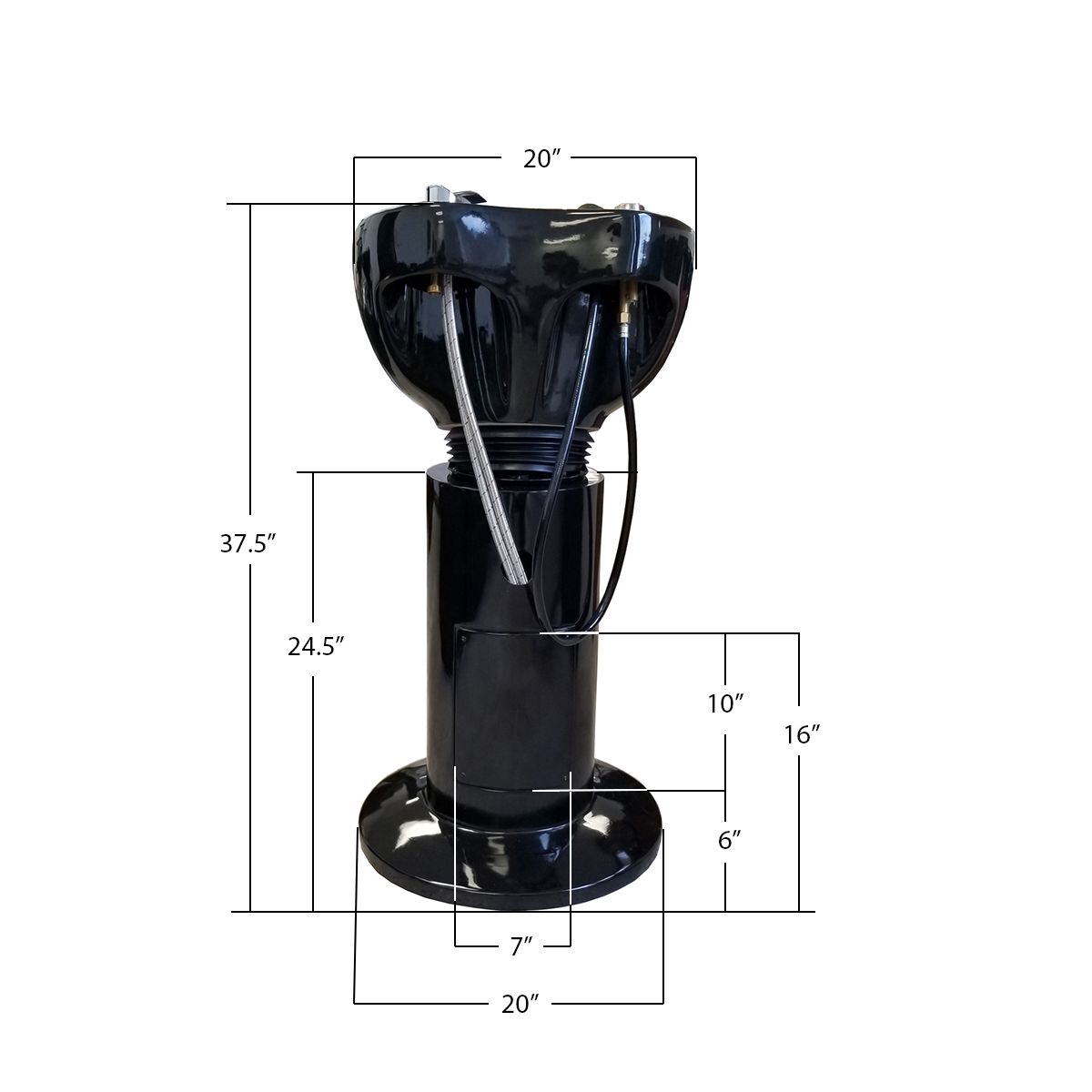 Deco Doric Shampoo Pedestal 