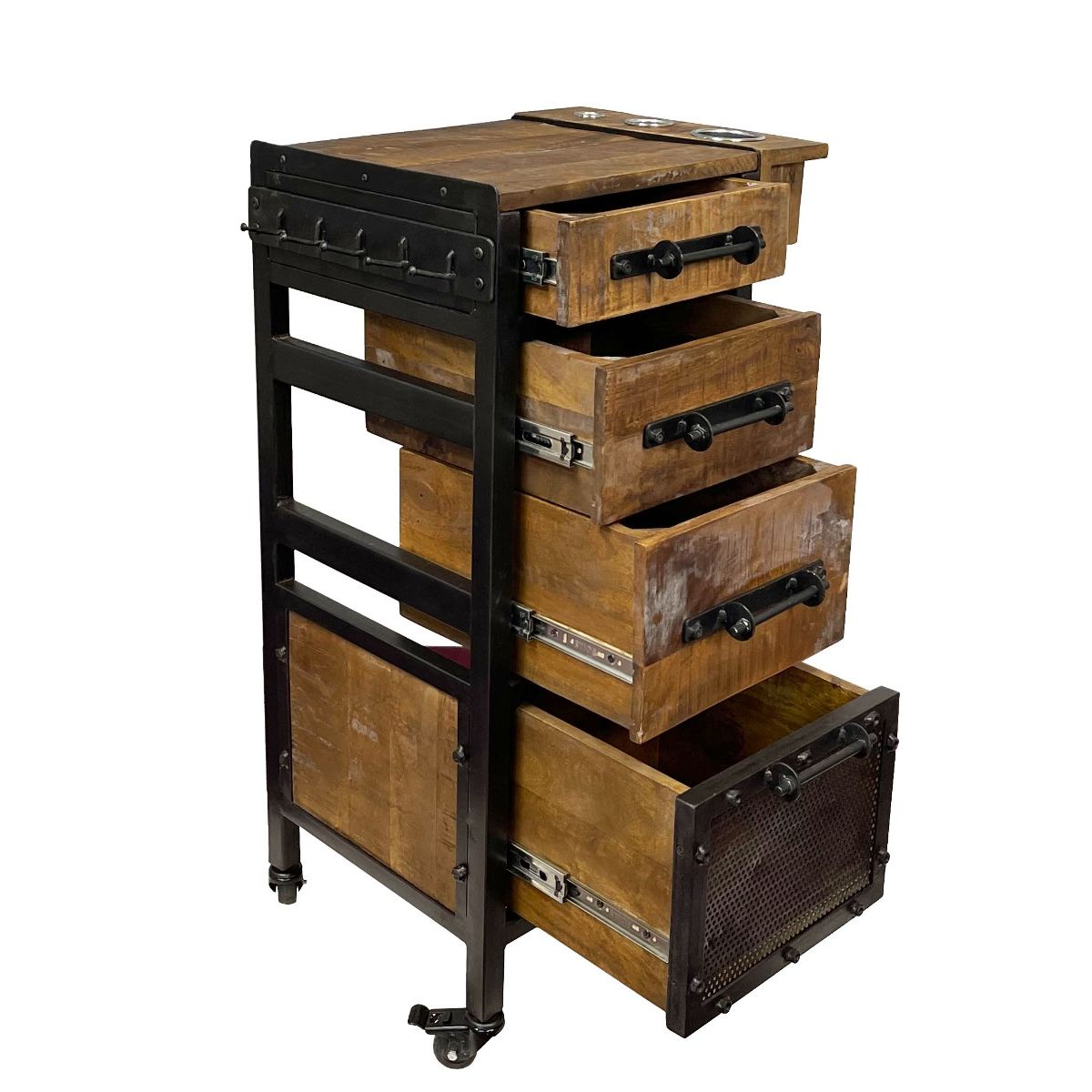 Deco Rennes Side Cabinet - Reclaimed 