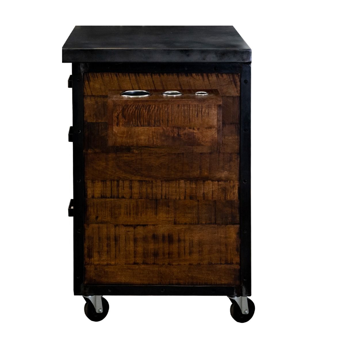 Deco Trinity Side Cabinet - Reclaimed 