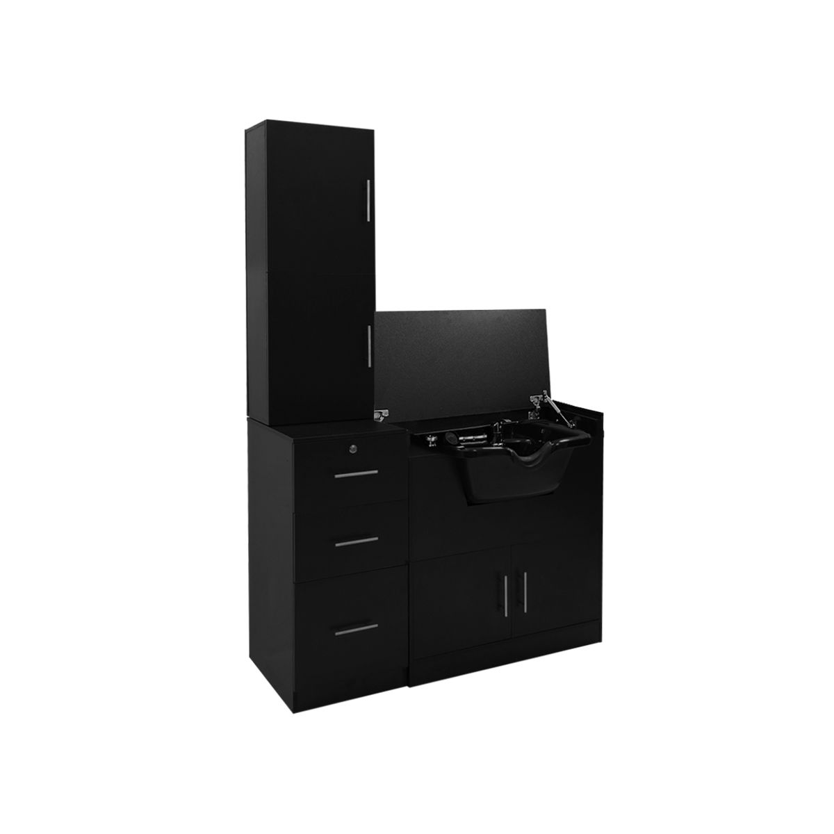 Deco Bentley Wet Station Single - Black