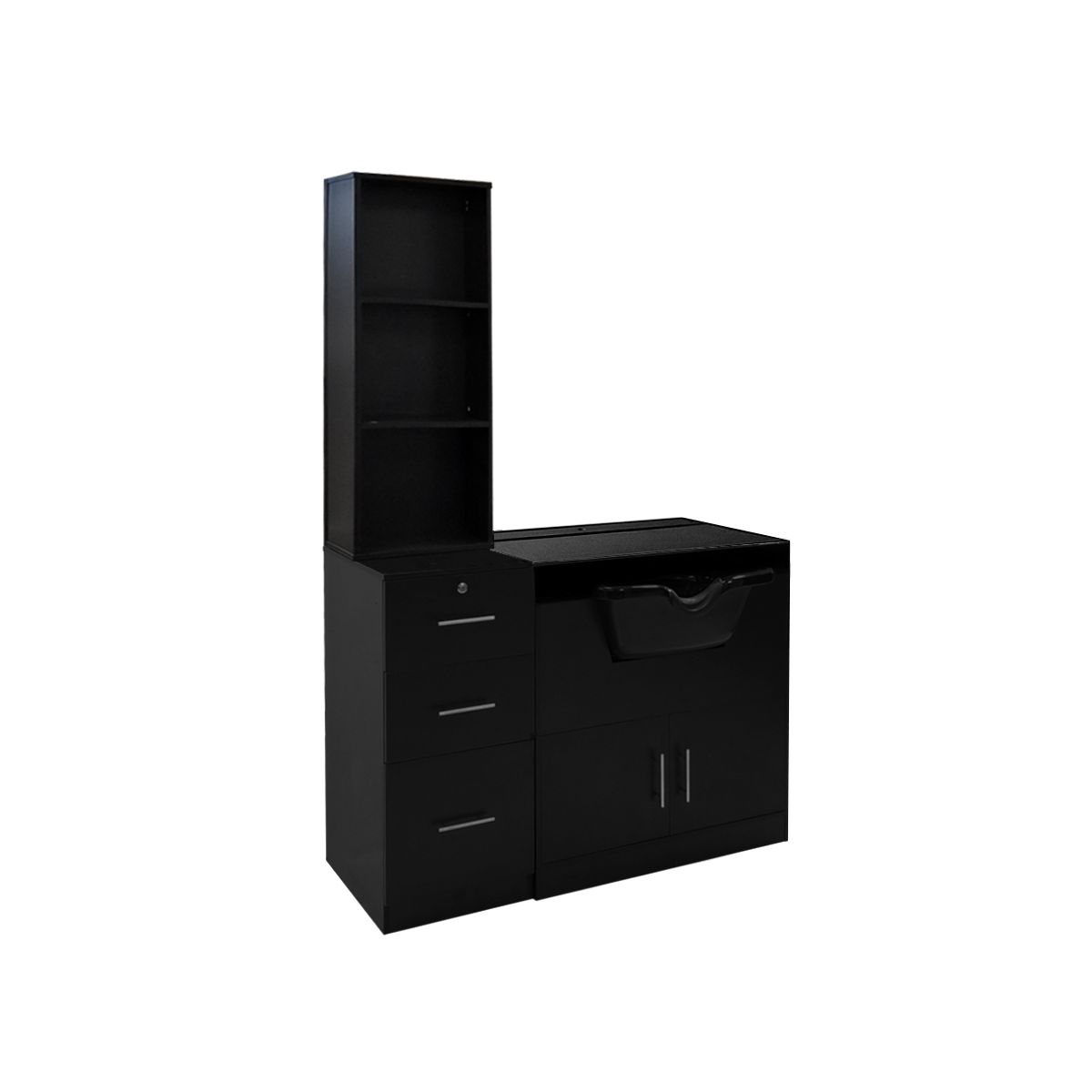 Deco Bentley Wet Station Single - Black