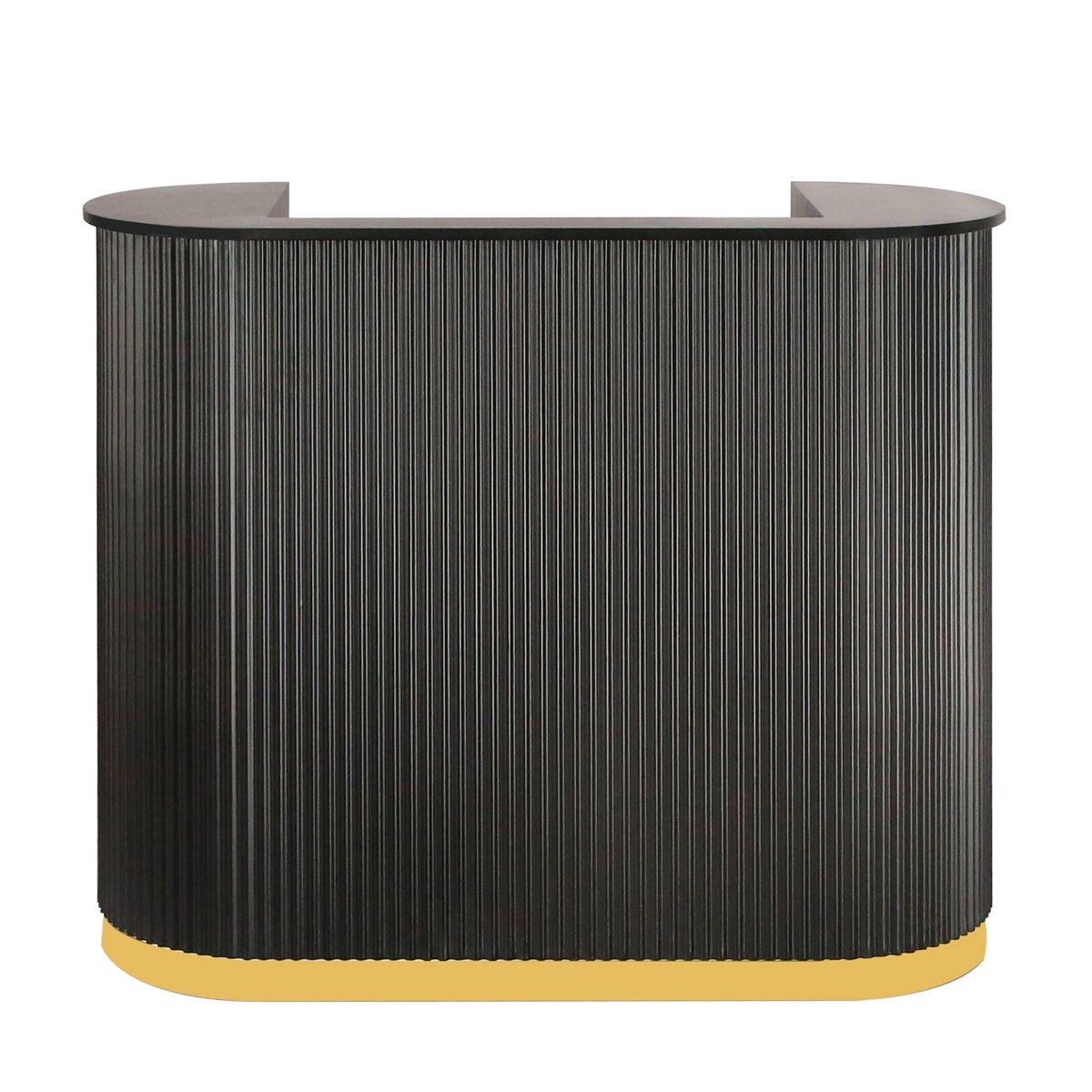 Deco Tinsley Tambour Reception Desk - 47