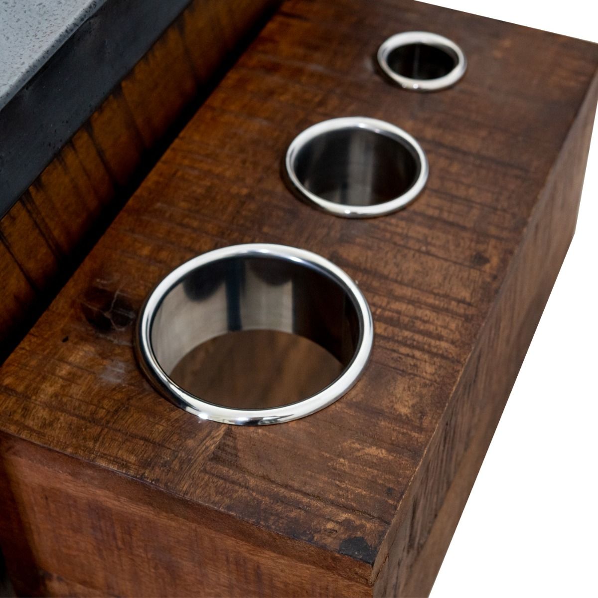 Deco Trinity Side Cabinet - Reclaimed 