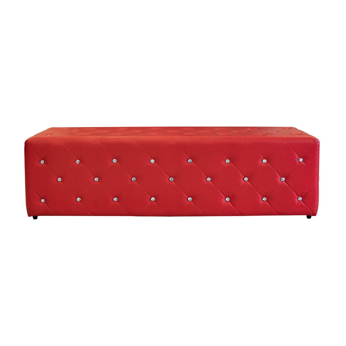 Ecco Crystalli Reception Bench - Red (clearance)