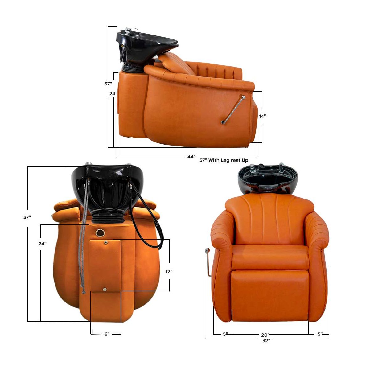 Deco Tiffany Shampoo Station