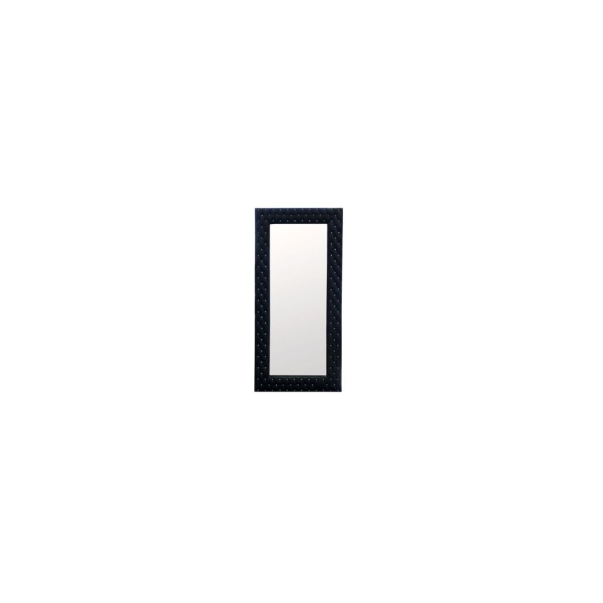 Deco Crystalli Wall Mount Mirror - Black 