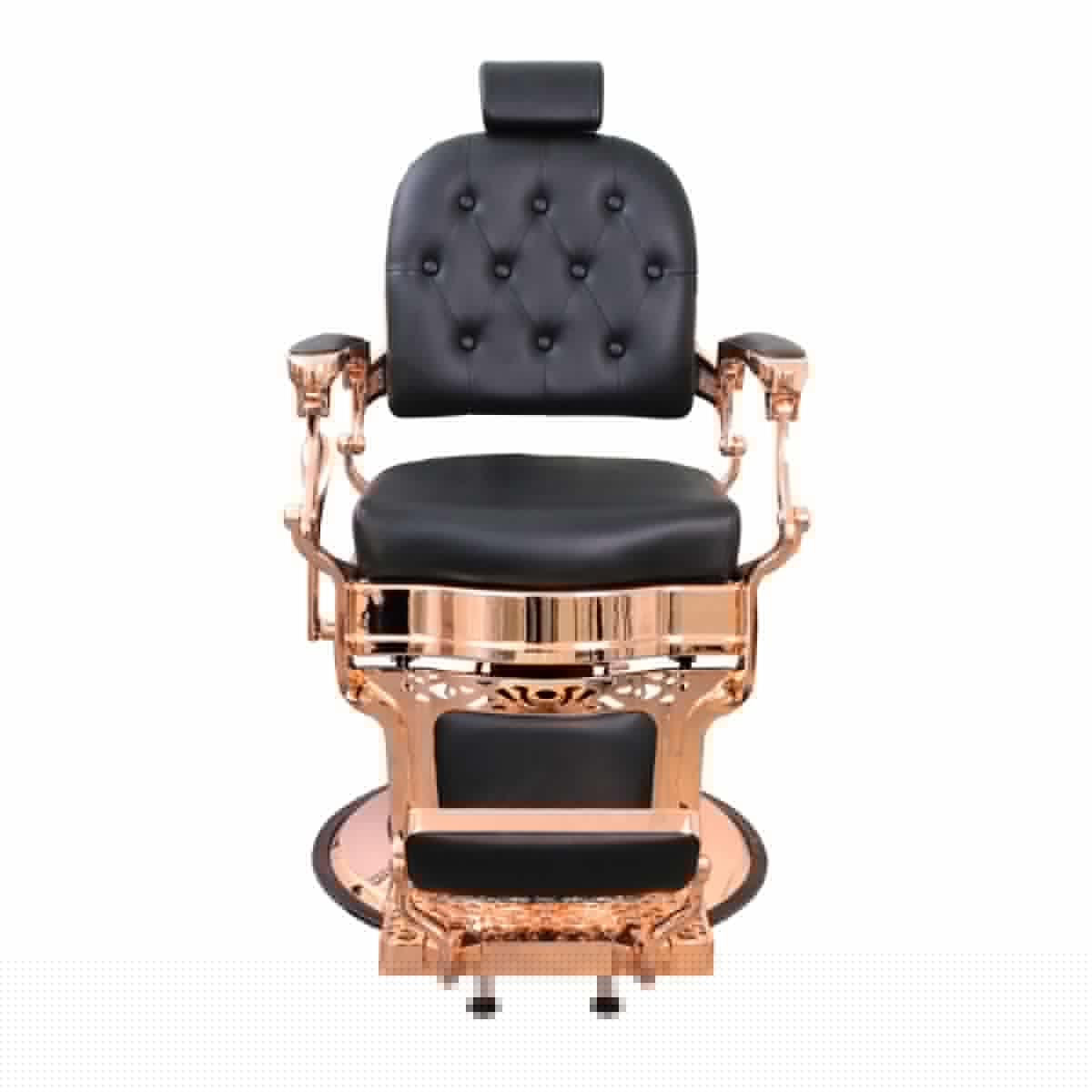 Deco Van Buren Barber Chair - Rose Gold