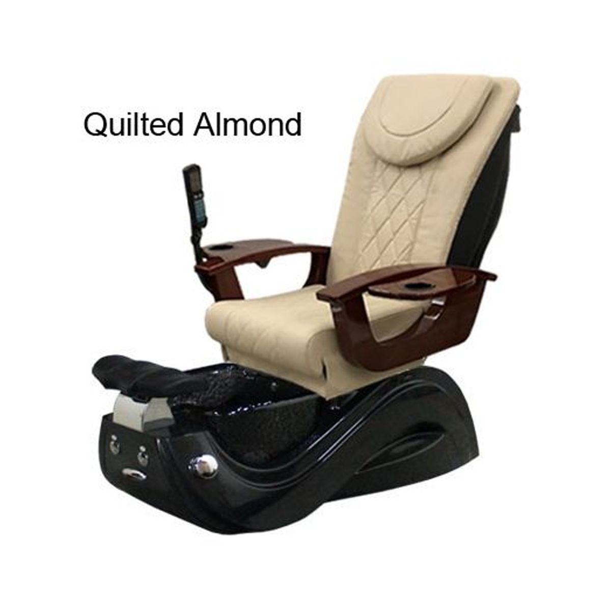 Deco Varisi Pedicure Spa Chair - Black 