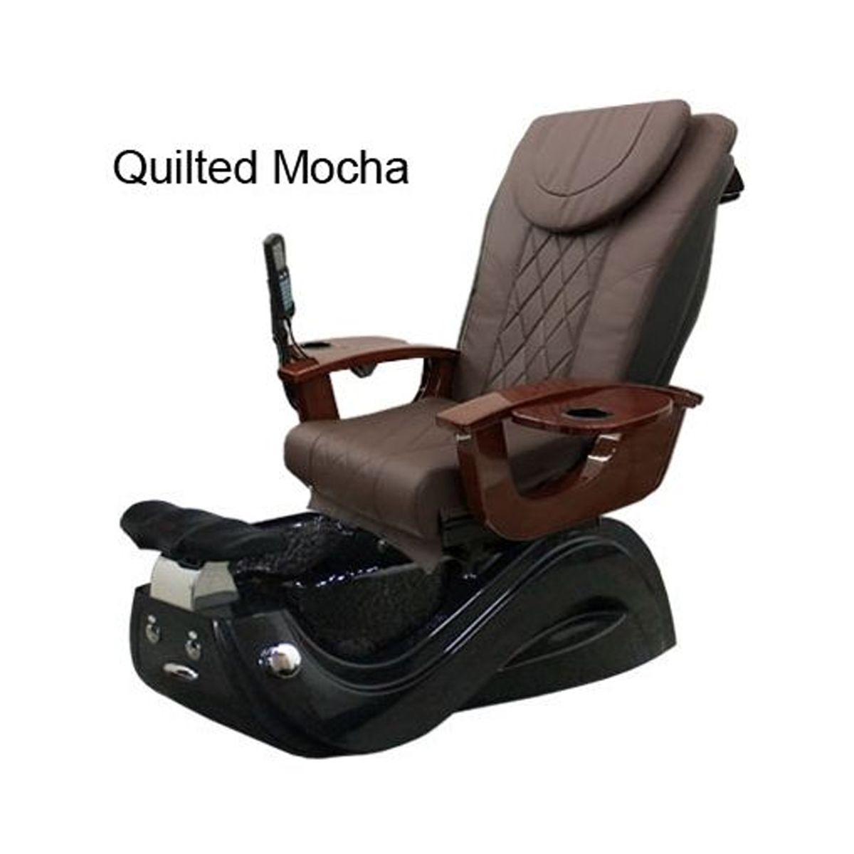 Deco Varisi Pedicure Spa Chair - Black 