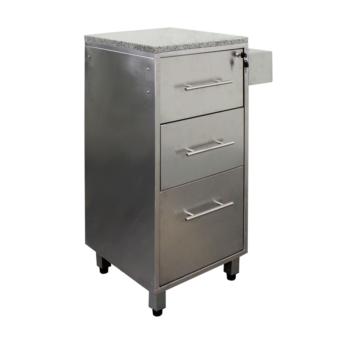 Deco Ventura Stainless Steel Cabinet 