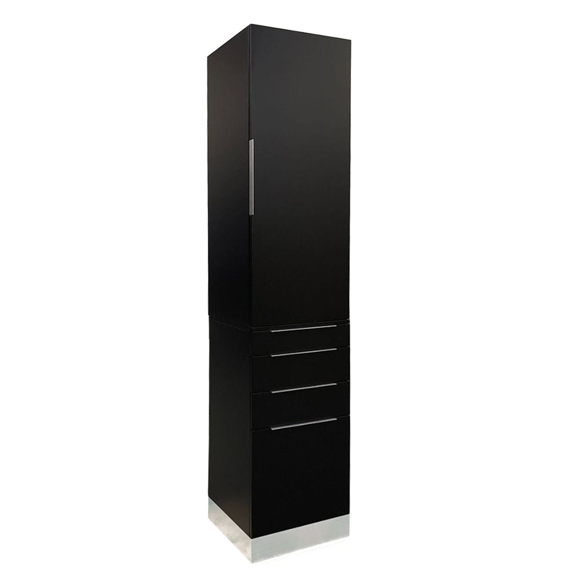 Deco Vitani Tower LED Styling Station - Black 