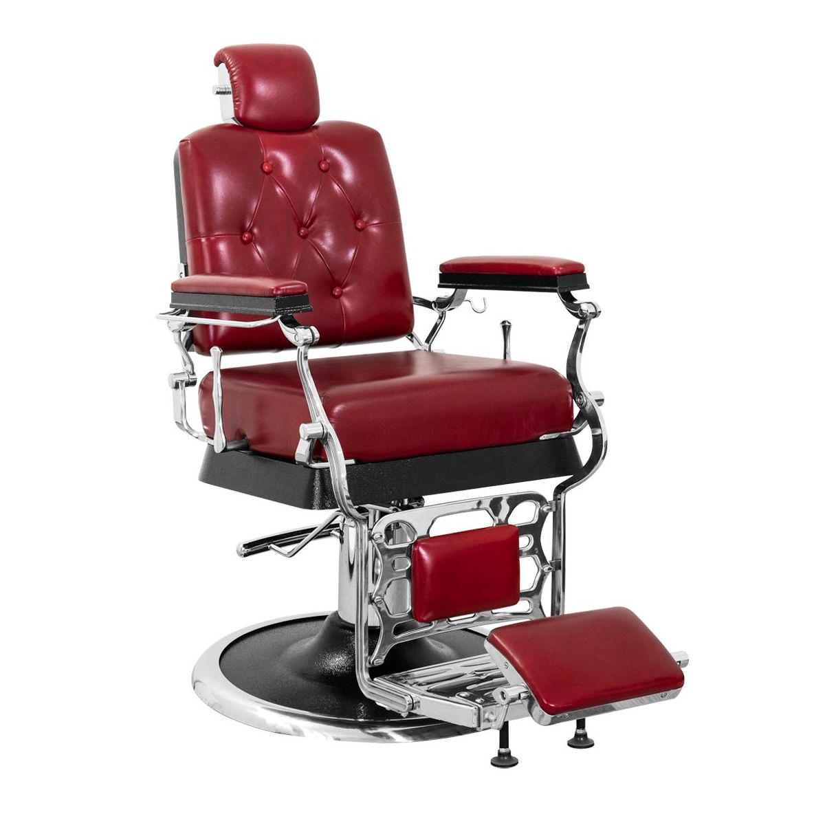 Deco Wellington Genuine Leather Barber Chair