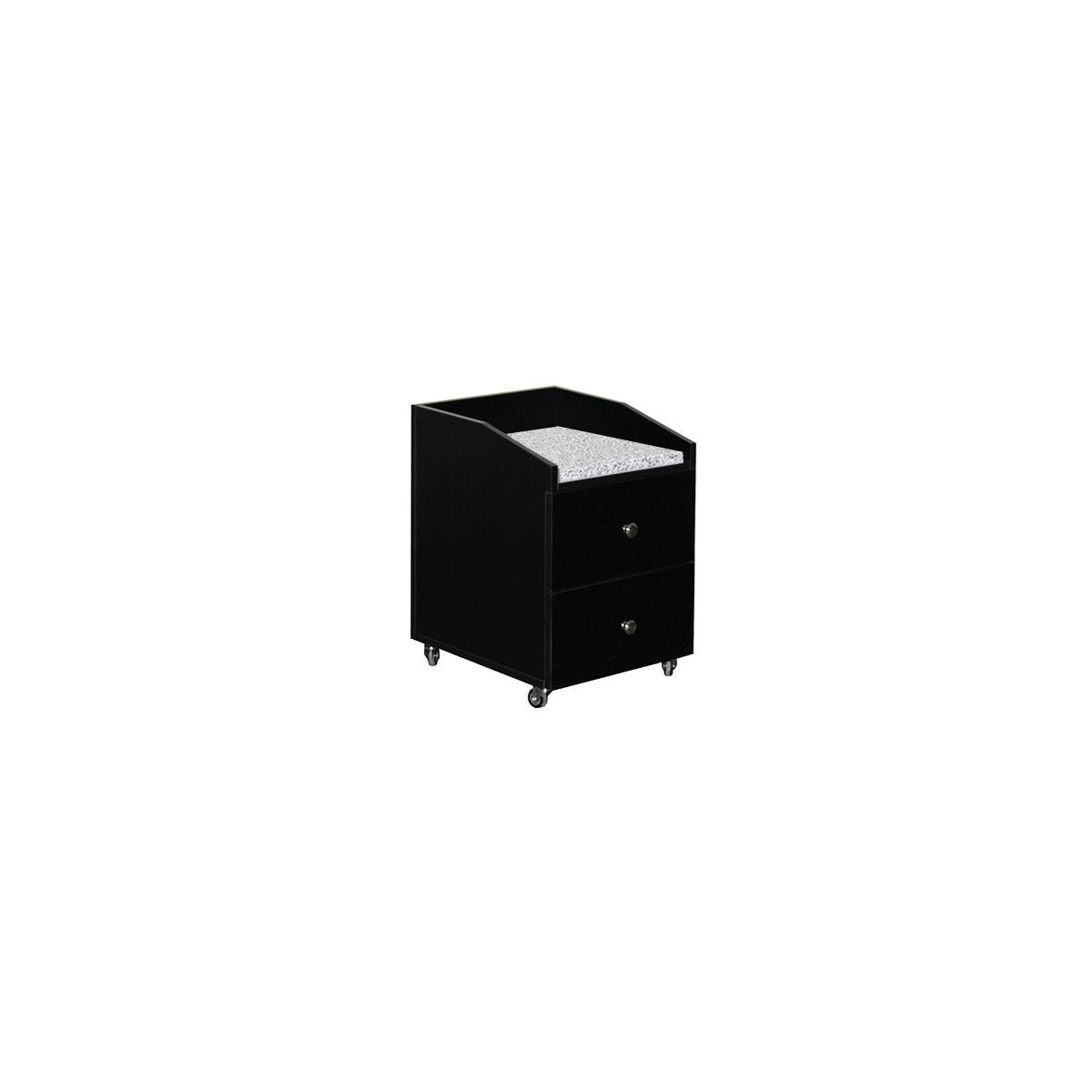 Deco Nina Pedicure Cart - Black