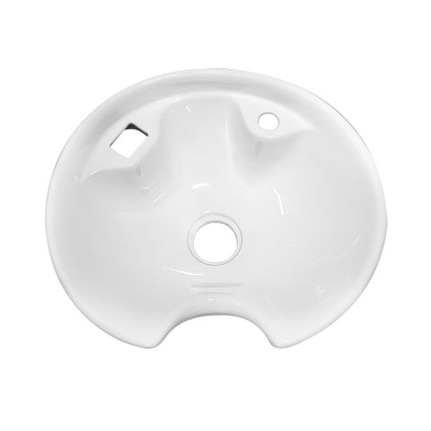 Rosetta Shampoo Bowl - White
