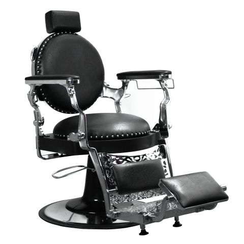 Deco Churchill Barber Chair - Chrome