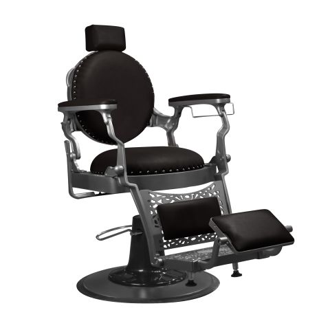 Deco Churchill Barber Chair - Gray 