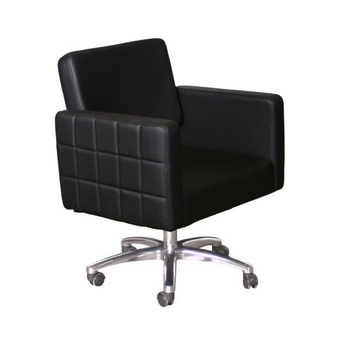Deco Fab Customer Chair - Black
