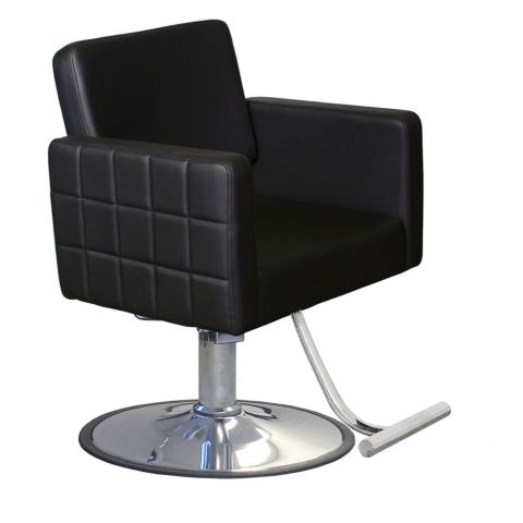 Contemporary design, plush cushioning, and adjustable features for a luxurious and comfortable salon experience.