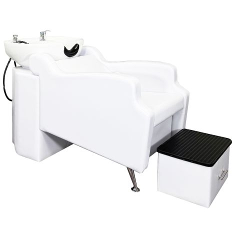 Deco Avery Shampoo Bed Station - White